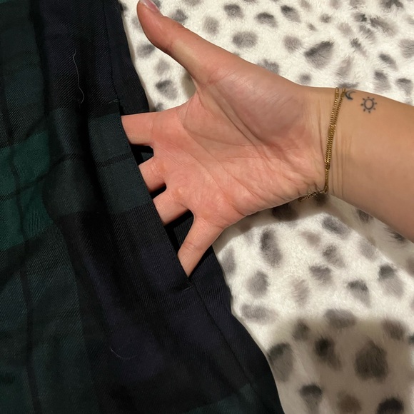 Pendleton‎ maya wool green plaid dress - Picture 10 of 12